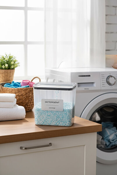 zezedesing Deterjan Kutusu Mika 2900ml