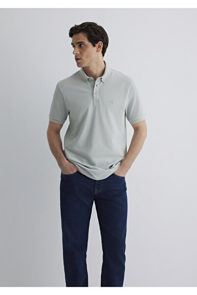Mavi Πράσινο μπλουζάκι Polo Slim Fit / Slim Fit 063247-70148