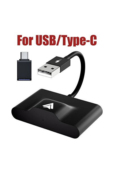 Choice For Android 1 Wireless CarPlay Adapter for Android/Iphone IOS Convert Wired CarPlay to Wireless Dong