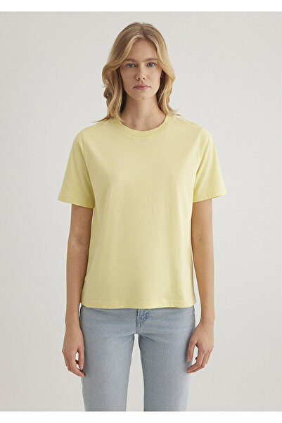 Mavi Yellow Basic T-Shirt Regular Fit 1600955 -71303