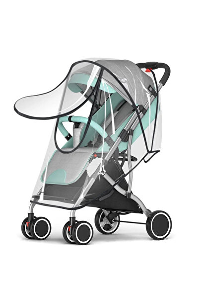 Choice غطاء C174-Zipper EVA العالمي المقاوم للماء والمطر لعربة الأطفال، ملحقا...