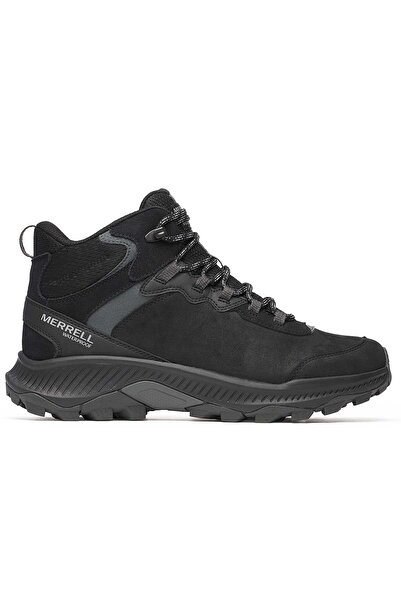 Merrell Speed Strike 2 LTR Mid Wp Waterproof J038071 Hakiki Deri Erkek Bot SİYAH