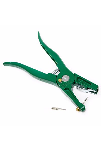Choice Ear tag pliers Animal Control Device Green Metal ear thorn tongs Swine Cow Sheep Rabbit Identific...