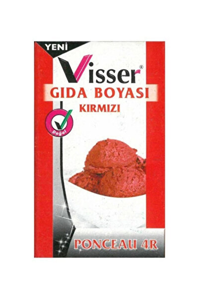 Genel Markalar Visser Toz Gıda Boyası 9 Gram - Kırmızı