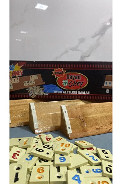 Genel Markalar Ahşap Okey Takımı 1.sınıf A Kalite