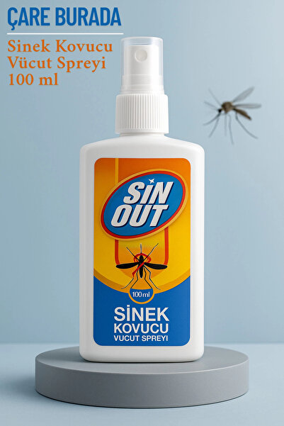 Çare Burada Sinout - Sinek Kovucu Vücut Spreyi 100 Ml