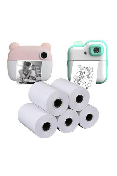 Torima Tüm Mini Makinalara ve CMR-14-15-18-20-21-33 İle Uyumlu 5li Set Termal Fotoğraf Kağıdı