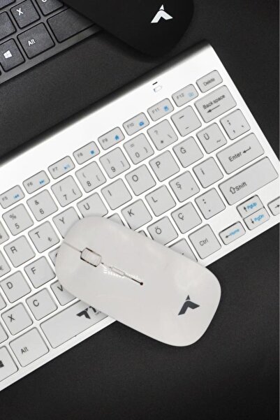 Torima Klavye Mouse Seti Akıllı Kablosuz TMK-05 Beyaz