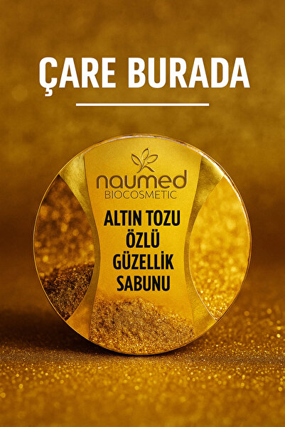Çare Burada Naumed Biocosmetic - Altın Tozu Özlü Güzellik Sabunu