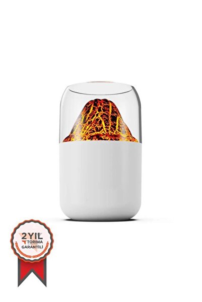 Torima Hava Nemlendirici Aroma Difüzör Renkli Işıklı Sessiz Masaüstü Hava Nemlendirici Y10 Beyaz