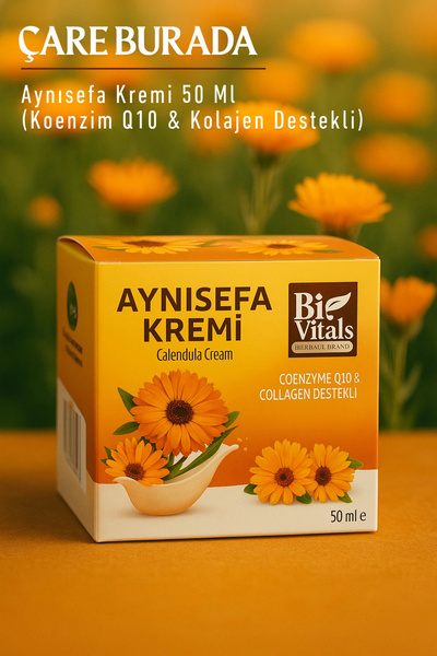 Çare Burada Biovitals - Aynısefa Kremi 50 Ml (Koenzim Q10 & Kolajen Destekli)