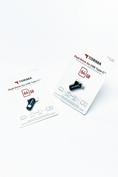 Torima Black 64GB Dual Drive USB-TYPE-C OTG