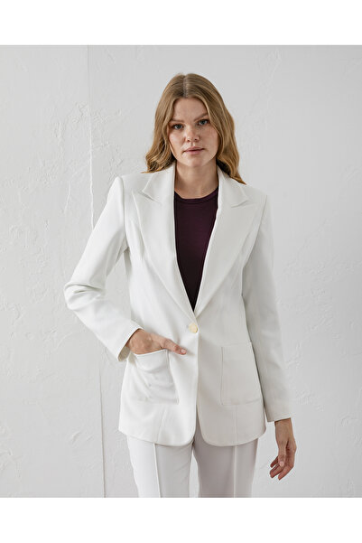 VUNTAL Μπλέιζερ με διπλή τσέπη από πολυβισκόνη