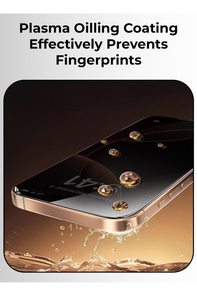 Glassology Privacy Tempered Glass compatible for iPhone 17 Pro – Anti-Spy, Scratch Resistant