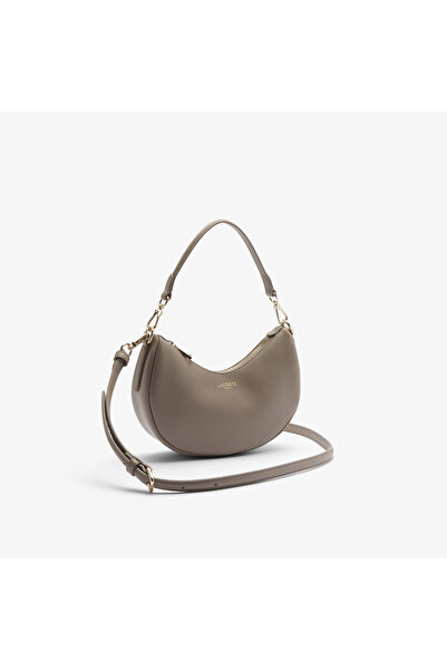 Lacoste Champs-Élysées Kadın Deri Bej Omuz Çantası