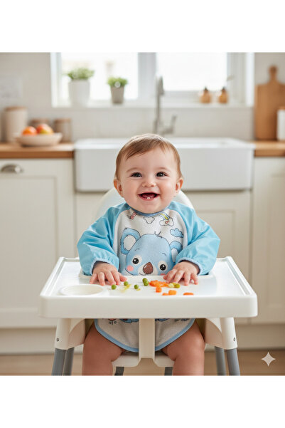 MİNİLOPPOO مريلة أطفال منقوشة على شكل كوالا