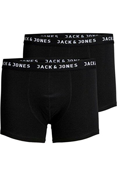 Jack & Jones Ανδρικά μαύρα μπόξερ (12138235-B)