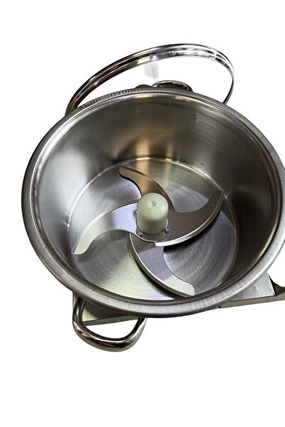 SÜPER MİKSER 10 kg. Büyük Boy 4 Bıçaklı Soğan Doğrama Makinesi 220v.