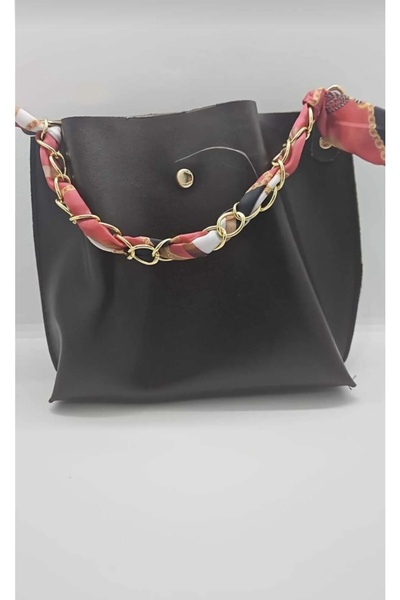 ALFA AKSESUAR 03 Geantă de damă din piele artificială moale cu accesorii de l...