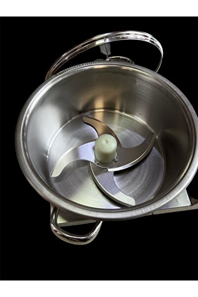 SÜPER MİKSER 10 kg. Büyük Boy 4 Bıçaklı Soğan Doğrama Makinesi 220v.