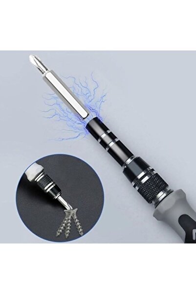 Tool 115 Parça Hassas Tornavida Seti- Çok Fonksiyonlu Bilgisayar, Telefon, Elektronik Cihaz Tamir Seti
