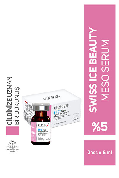 Cliniclab Swiss Ice Beauty Meso Serum 6 ml X 2 Adet