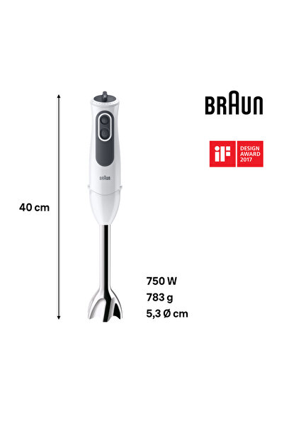 Braun MULTIQUICK 3 EL BLENDER MQ3105WH