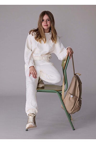 MAYORAL Girl's Tracksuit Set White