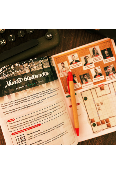 Dosarul Detectivului , Joc de societate, 30 de mini-cazuri de crimă, Română