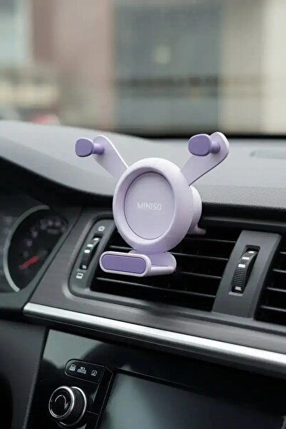 Miniso Master Serisi Araç Telefon Tutucu - Mor