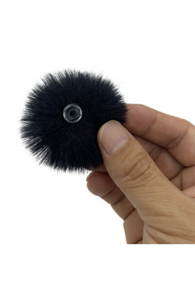 Choice مجموعة 1 - غطاء فروي للميكروفون العالمي Dead Cat من الخارج باللون الأس...