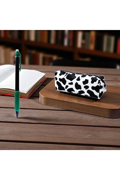 Nostaljik Lezzetler Suport pentru stilou cu model de vacă - Suport pentru cre...