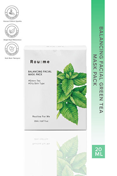 ROU:ME Roume Yeşil Çay Ekstraktlı Karma ve Yağlı Ciltler İçin Sebum Dengeleyi...
