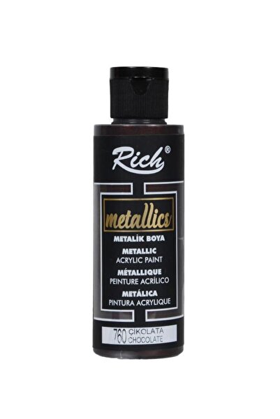 Rich Metalik Akrilik Boya Çikolata 120ml