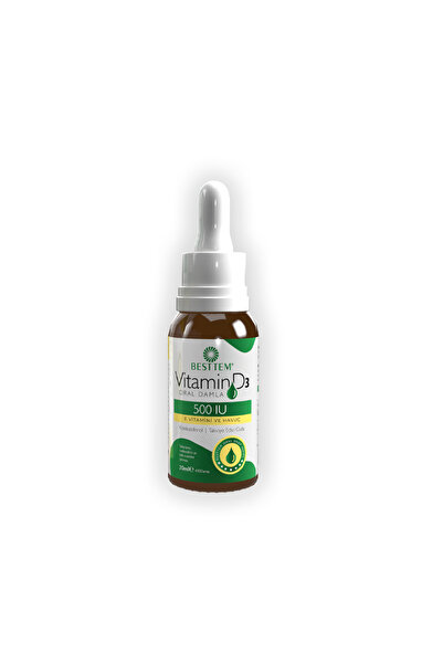 BESTTEM Vitamin D3 Oral Damla | 500IU 20mL