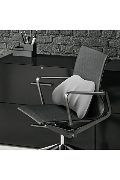 AutoFamily AUTO FAMILY Ergonomic Lumbar Support Backrest Pillow for Car & Office Chair – Memory Foam Cushion