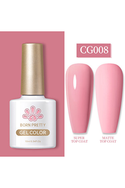Born Pretty Silky White Serisi 130 Renk Kalıcı Oje (CG008)