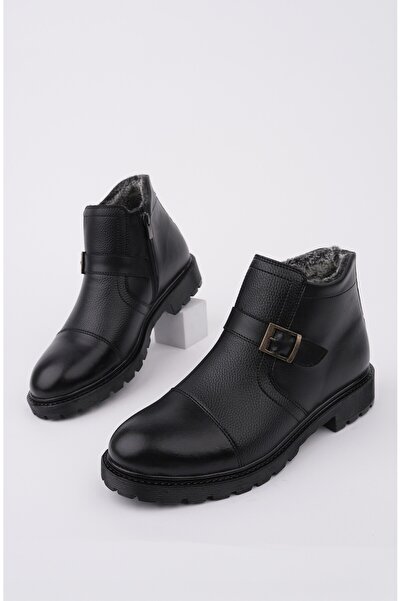 MUGGO M1001 Water&Cold Proof Furry Guaranteed Unisex μπότες χειμερινού φερμουάρ Ανθεκτική σόλα από καουτσούκ