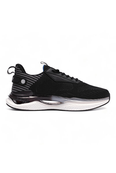 Tiglon Stride Black Men's Sports Shoes