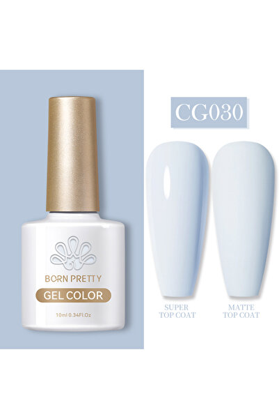 Born Pretty Silky White Serisi 130 Renk Kalıcı Oje (CG030)