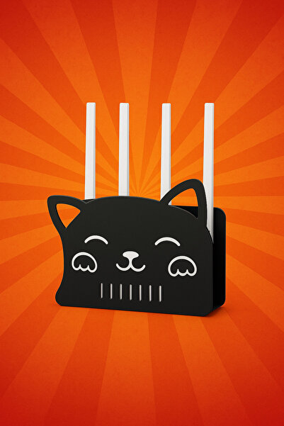 VENON Wifi Box Moderm Catbox – Decorative Wall Organizer 22X15 Router Storage Decorative Decoration