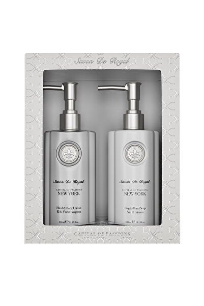 Savon De Royal Tutkuların Başkenti New York Set Sıvı Sabun 330 ml & Losyon 33...