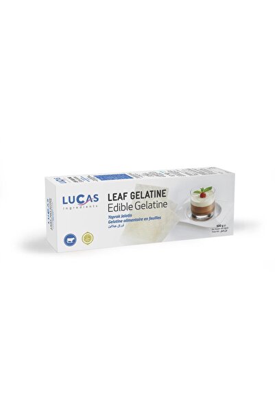 Lucas Ingredients Lucas Yaprak Jelatin 1000 Gr