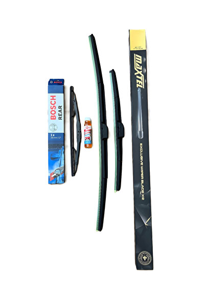 KaragözOtomotiv Honda Cr-v Crv Silecek Süpürgesi Ön Arka Seti Cam Suyu Hediye...