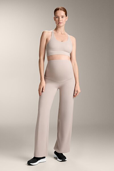 Oysho Maternity Comfortlux straight-leg trousers