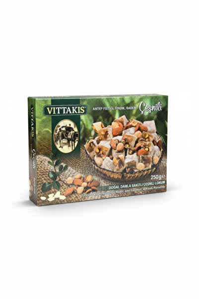 Damsak Gıda Vittakis Damla Sakızlı (ÇEŞNİLİ) Lokum 250gr