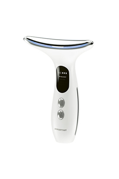 Polosmart PBS706 Şarjlı Dijital Ekranlı Yüz & Boyun Bakım Cihazı Beyaz