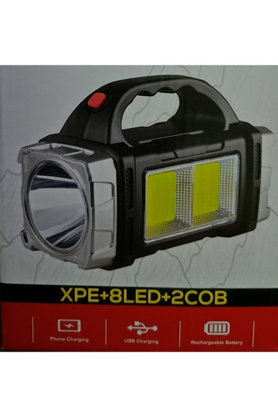 mdrandy 38W- GÜNEŞ ENERJİLİ ÇOK FONKSİYONLU PROJEKTÖR. XPE+8LED+6COB