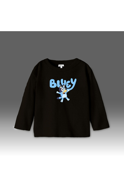 Vivy-t Bluey (ktr-2550 S) Tricou cu mânecă lungă pentru copii unisex bumbac 100%