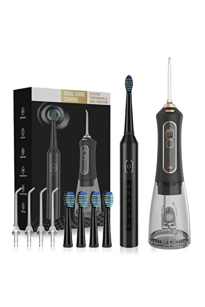OEM SET Irigator Oral Profesional+Periuta de dinti electrica,RPZ DuoClean IPX...